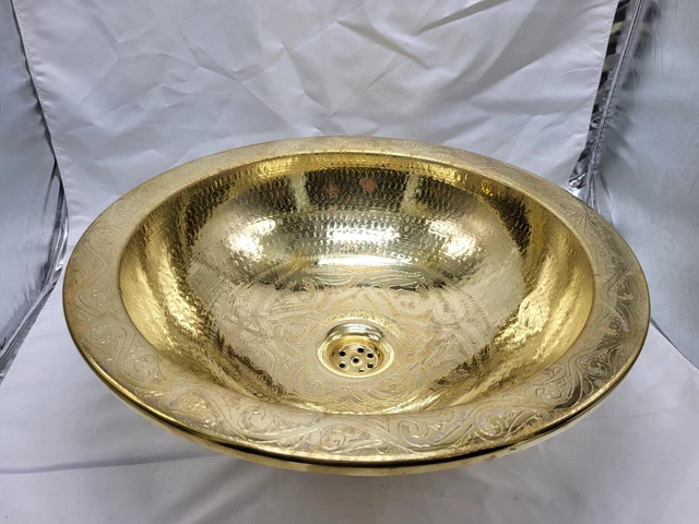 Moscow Mule Bol Indien Handi En Cuivre Et Acier Inoxydable - 20 Cm - Pour Riz, Curry, Soupe - Design Martelé Traditionnel Contenitore Per Lievitazione Pizza