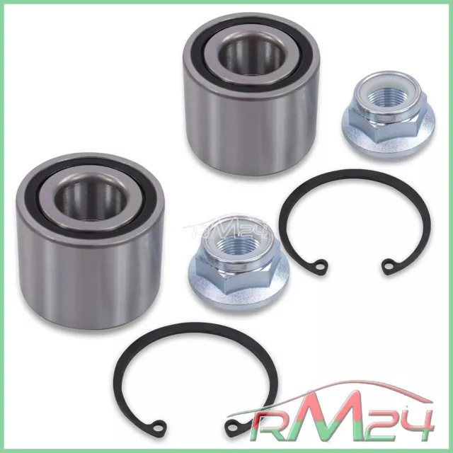 2x KIT CUSCINETTO RUOTA POSTERIORE PER RENAULT KANGOO DAL 97- LAGUNA 1 I 93-01