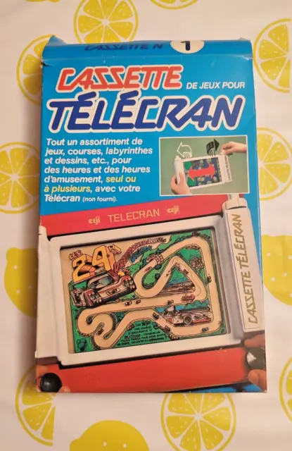 Cassette de jeux pour Télécran – Hello Vintage