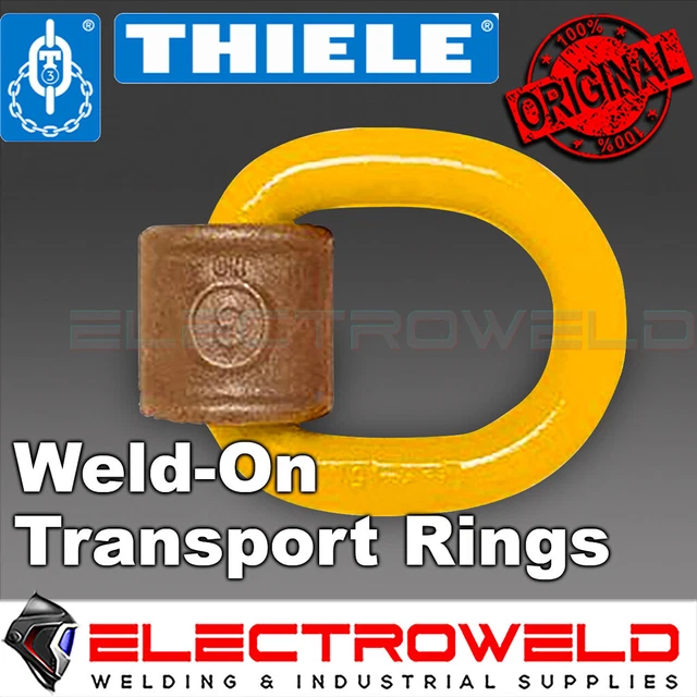 WELDON TRANSPORT RINGS Anchor Load Lifting Lug Restraint D Shackle 1T