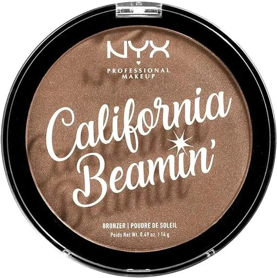 NYX Professional Makeup California Beamin Face and Body Bronzer In 02 Golden 14g