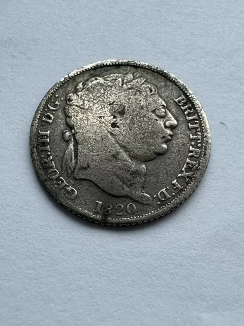 1820 George III shilling