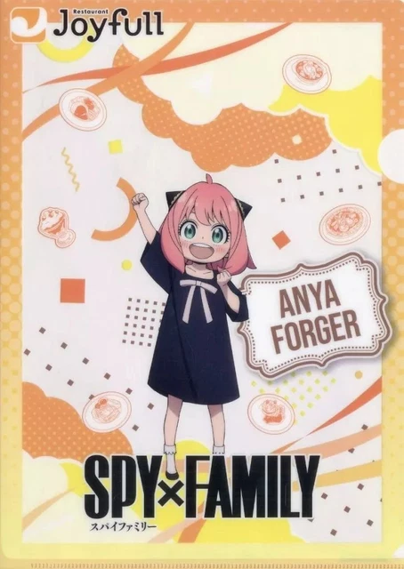 Anya Forger Lettering CARTELLA IN PLASTICA Anya Forger/Forger A4 Cartella in plastica