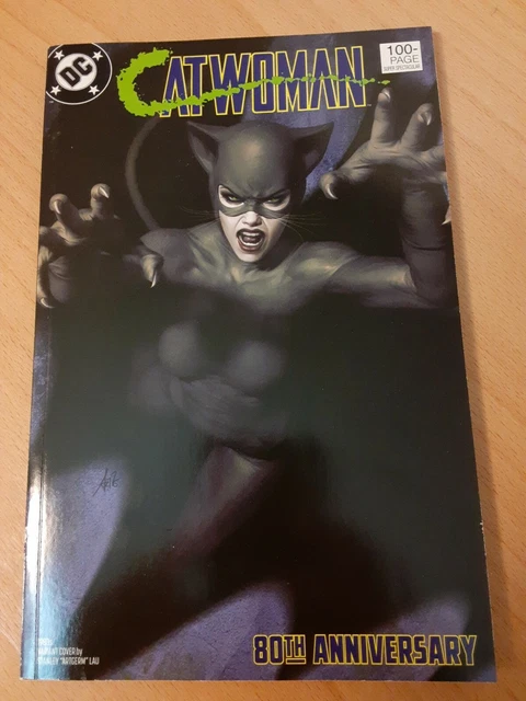 Catwoman Artgerm Variant cover 80th Anniversary100-Pg Super Spectacular #1