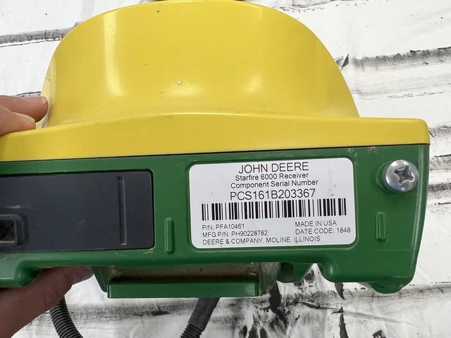 john deere starfire 6000 receiver