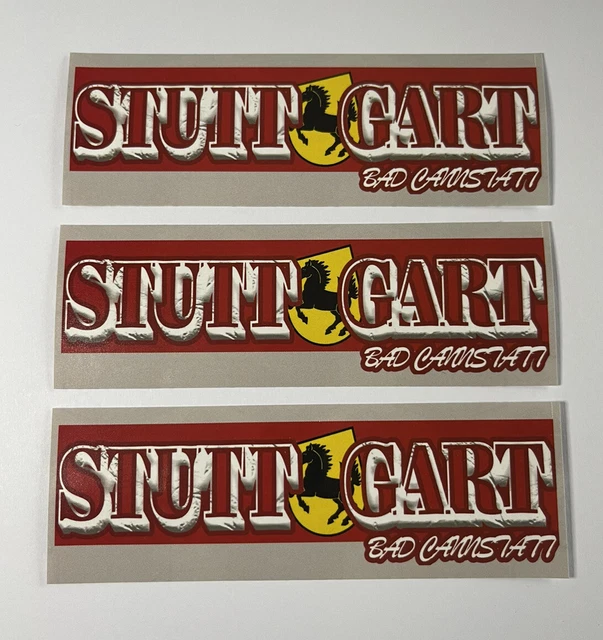 MARTINI STICKER 6 Stück Aufkleber Gulf Castrol 76