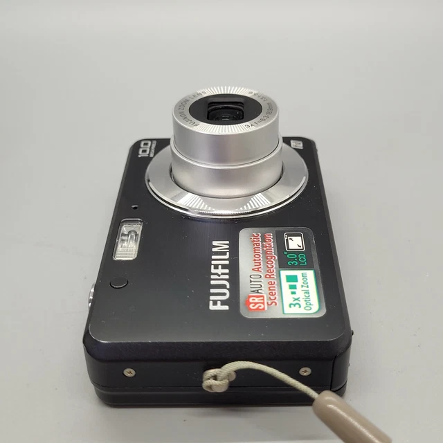 Fujifilm FinePix J25 10,0 megapixel fotocamera digitale compatta testata nera 12