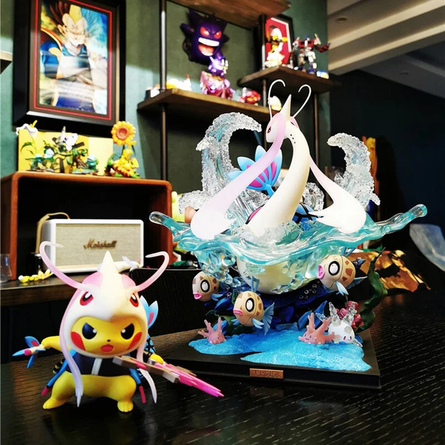 PC HOUSE MILOTIC Resin Model Painted Statue In Stock Pikachu Collection