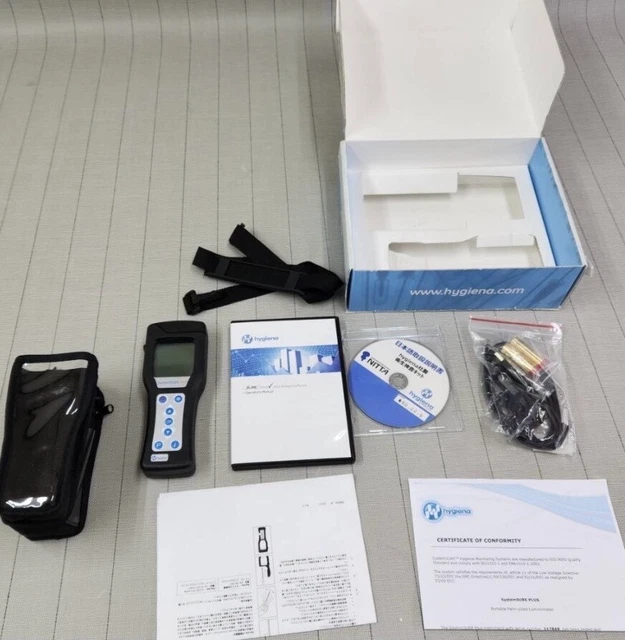 Hygiena SystemSure PLUS Meter Luminometer ATP Monitoring System