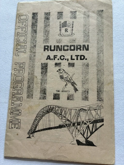 RUNCORN V WIGAN Athletic, Northern Premier League, 1970/71 £4.35 ...