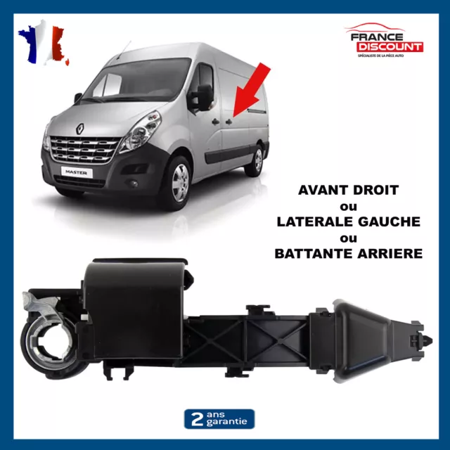 Mécanisme de poignée arrière, avant droite et latérale coulissante gauche  Renault Master 3