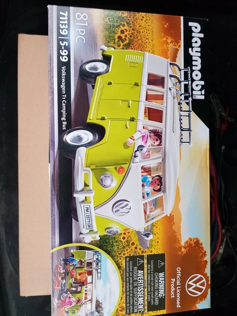PLAYMOBIL 71139 VW Volkswagen Combi Bus Vert Exclusivité France NOUVEAU