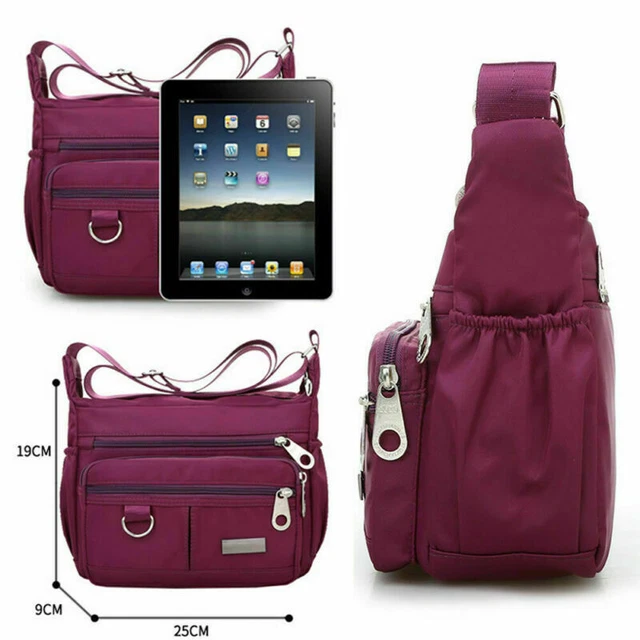 Women Ladies Messenger Bags Waterproof Nylon Handbag Shoulder Crossbody hobo Bag