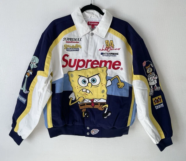 supreme SpongeBob Hamilton Racing Jacket Buy Supreme x Spongebob