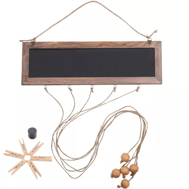 Rustic Picture Collage Wall Display with Clips & Hanger-RO