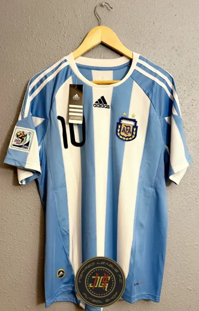 Messi Argentina Jersey Home World Cup Football Shirt 22/23 Adidas Men SizeS  ig93 