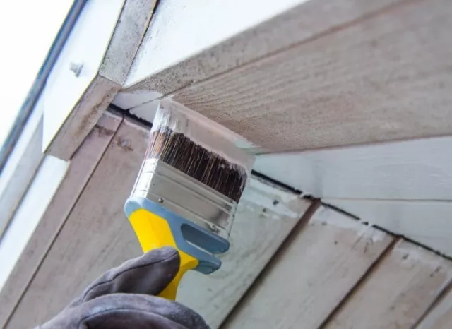 Wetterschutzfarbe Holzfarbe Holzschutzfarbe Buntlack Außenfarbe in vielen Farben 3