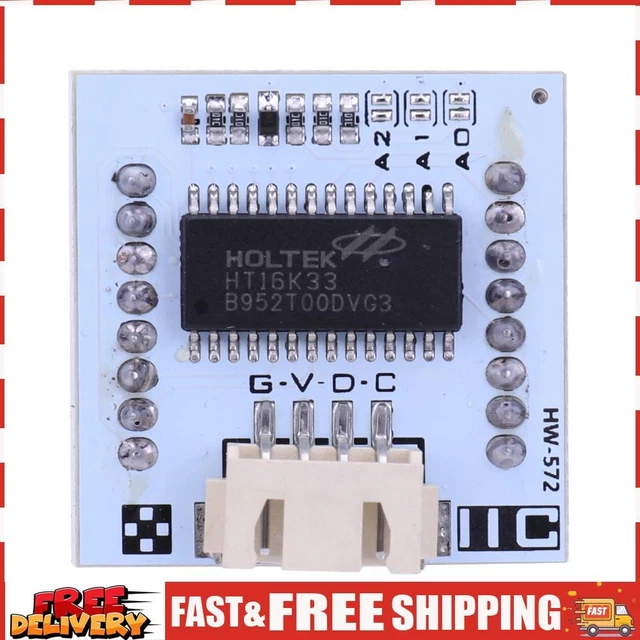 HT16K33 DOT MATRIX LED Display Module 8*8 1088AS Monochrome Lattice for