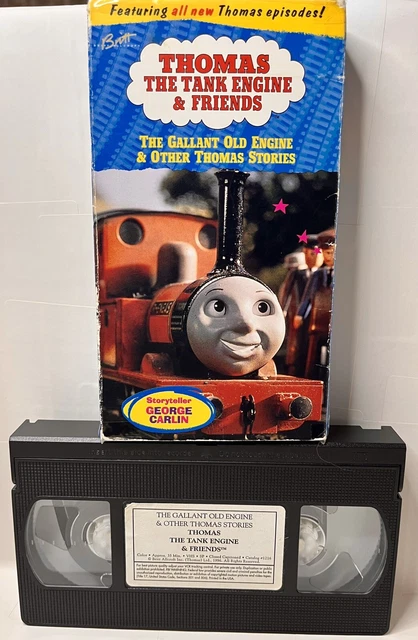 THOMAS THE TANK Engine & Friends-The Gallant Old Engine VHS 1996 RARE £ ...