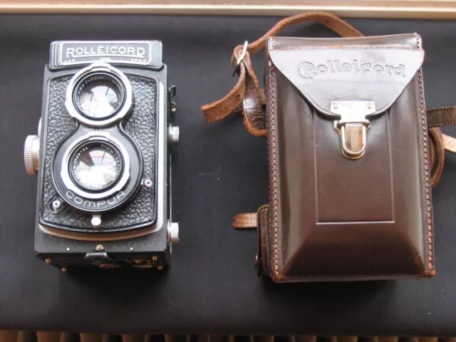 Franke & Heidecke Rolleicord 11 camera & original Leather ERC