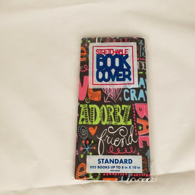Stretchable Book Cover Standard Fits books Up To 8 in x 10 in