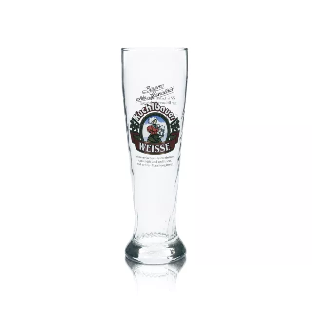 Kuchlbauer Weisse Glas 0,5l Weißbier Hefe Kristall Weizen Kontur Gläser Bayern