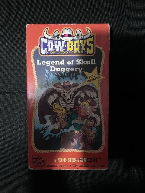 WILD WEST COWBOYS of Moo Mesa VHS Tape £11.10 - PicClick UK