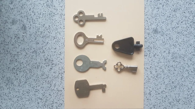 Ersatzschlüssel-Set Für Sparbüchsen - Passt Zu Sparkasse, Commerzbank & Dresdner Bank