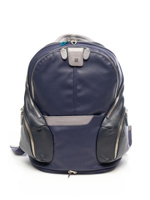 Piquadro ZAINO PIQUADRO w103 zaino espandibile porta pc pelle BLU nd  scelta=P BLU CA5169 
