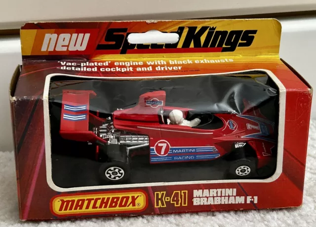 Sold at Auction: Matchbox Speed Kings K41 Brabham BT44B final