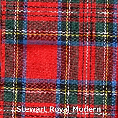 Tartan Sash Clan Stewart Ladies Scottish Wool Plaid
