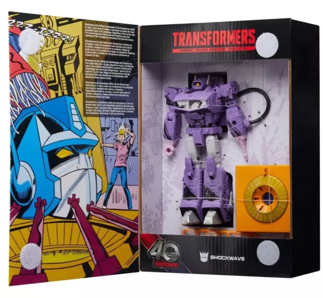 🔥PRE-ORDER🔥Transformers Generations Comic Edition SHOCKWAVE *NEW 2024*