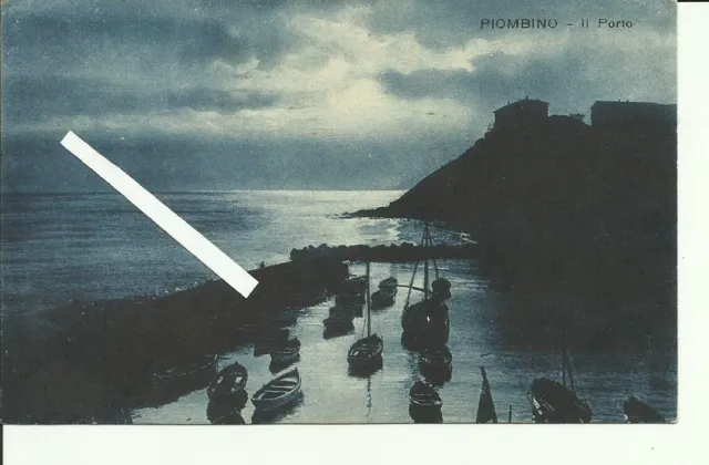 Cartolina Piombino " Il Porto " Viaggiata F.p.