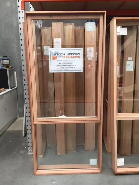 Timber Awning Window 2100h x 910w - DOUBLE Glazed (BRAND NEW SITTING IN STOCK)