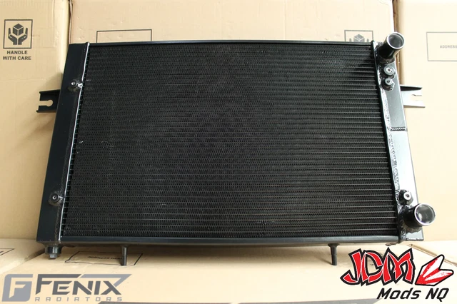 FENIX ALLOY CONVERSION Radiator Tucked for Nissan Silvia S14 S15 1JZ ...