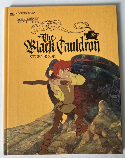 THE BLACK CAULDRON Storybook by Walt Disney Pictures A Golden Book (HC