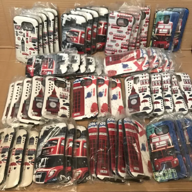 Job Lot 53 x London Mobile Phone Case - CL9UD - Unknown Fit - Tube, Bus, Big Ben