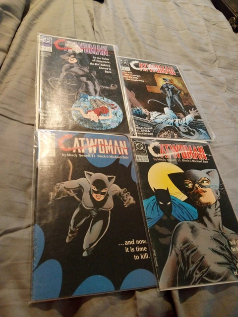 DC Comics CATWOMAN complete 4 part mini series 1989 1st series 1-4