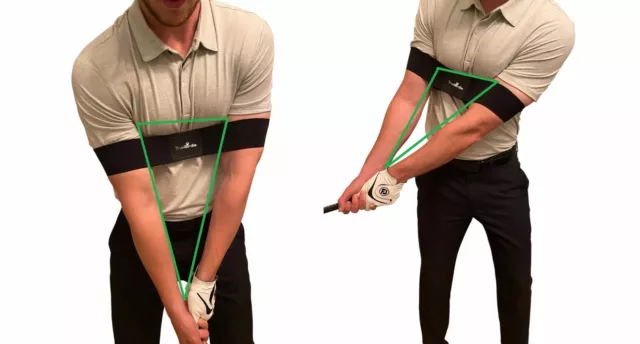 Golf Swing Trainer - Swing Correcting Arm Band - Swing Training Aid 2