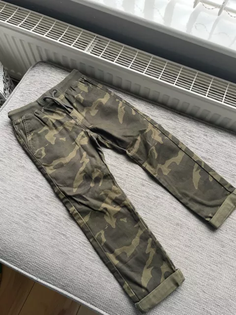 Next Boys BNWT Camo Trousers Age 6