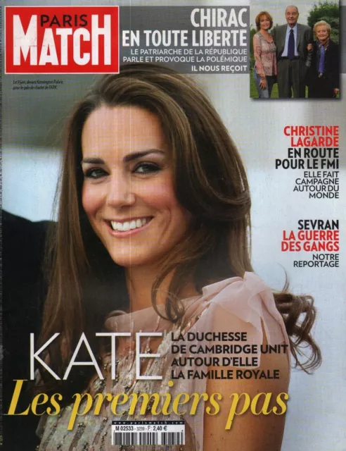 Couverture magazine,Coverage Paris Match Kate Middelton ***