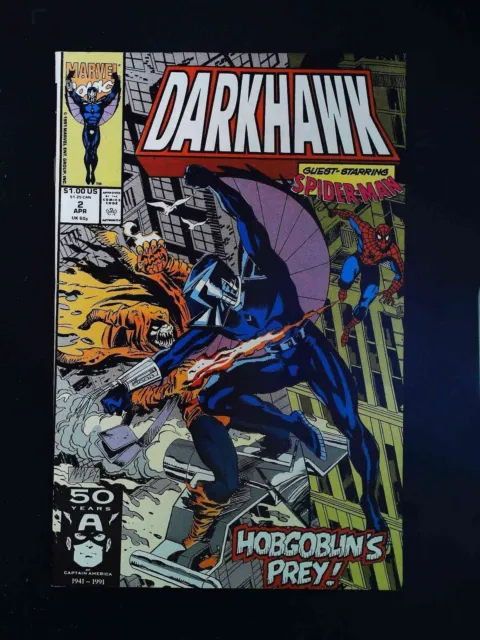 Darkhawk  #2  Marvel Comics 1991 Vf+