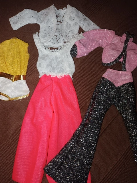Tenue Vintage Barbie Superstar - Pour Poupée Barbie - Collection Années 80/90 - Occasion