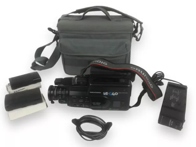 Grundig VS-C40 VHS-C Camcorder Videokamera Analog Videorekorder