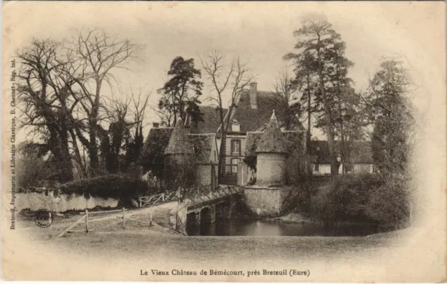 CPA Le Vieux Chateau de Bémécourt pres BRETEUIL (28847)