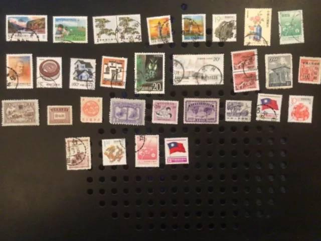 30 mint and used stamps from China Great mix all different