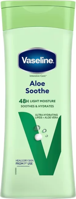 Vaseline Intensive Care Aloe Soothe Lotion (Heals & Soothes dry skin) 400ml