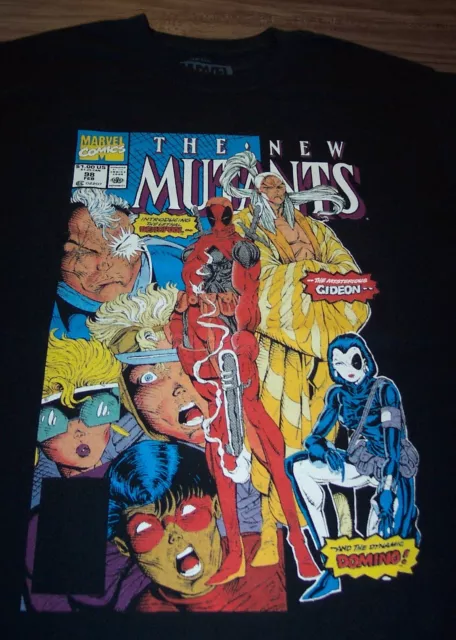 THE NEW MUTANTS #98 Marvel Comics T-Shirt MENS SMALL NEW DEADPOOL CABLE