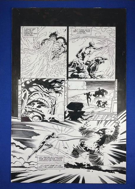 SOLAR MAN OF THE ATOM #58 page 18 Valiant Comics 1996 Original Art Mike Manley