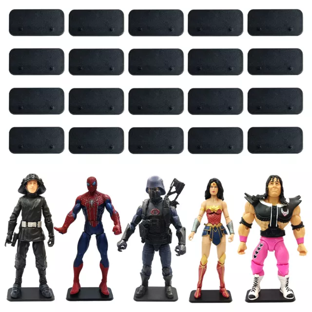 20 pcs Stand BASE Fits 6'' GI Joe Classified Cobra  Figure star wars marvel dc